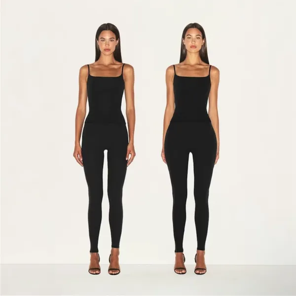 SKIMS Booty Hip Enhancing Shaping Mid‎ Thigh Short, Size XS NWT - Image 2