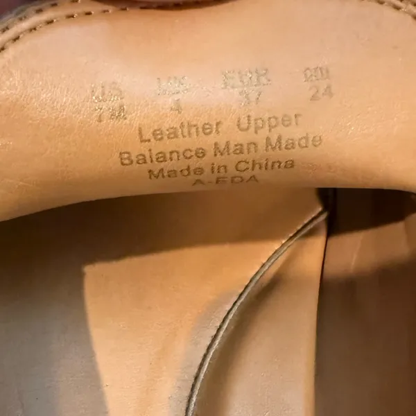 Franco Sarto Eda Bit Loafer in Tan Leather Size 7M‎ - Image 5