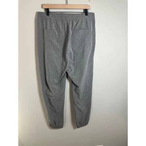Banana Republic BR Sport Flyweight Jogger Pants Core Temp Grey Heather Womens L‎ - Image 5