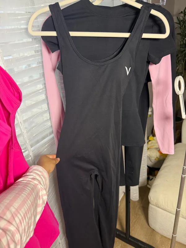 Long jumpsuit Pink - Image 2