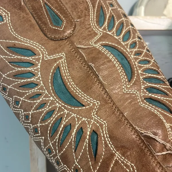 Coconuts by Matisse Cowboy Western Boots Tan - Image 4