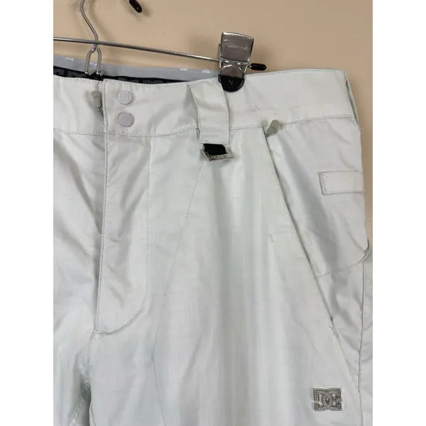 DC Women’s Exotek 5K Series 5000 Snow Pants Ski Snowboard Winter Gray Cream L - Image 5