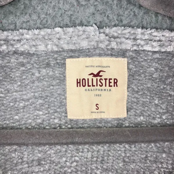 Hollister Chenille Sweater Women Small Oversized V Neck‎ Chunky Soft Cozy - Image 9