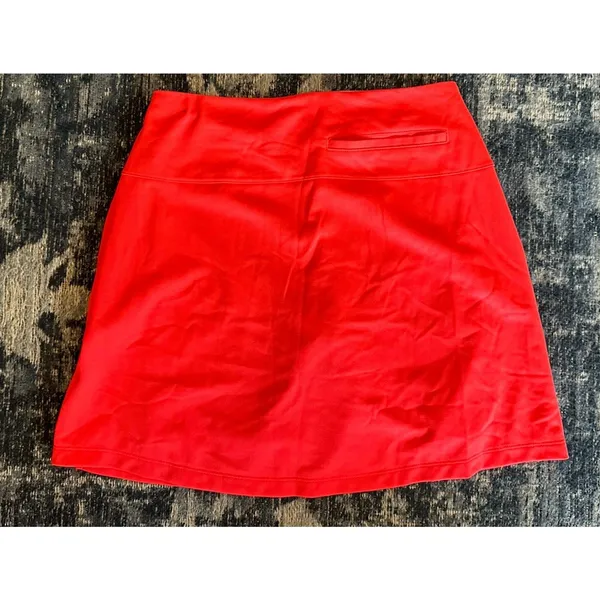 Nike Dri-FIT Victory Women's Golf Skirt BV0253-644 SizeSmall Orange Tone Stretch - Image 2