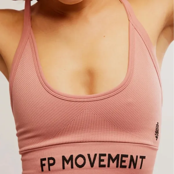 Free People Long Haul Logo Bra - Image 2