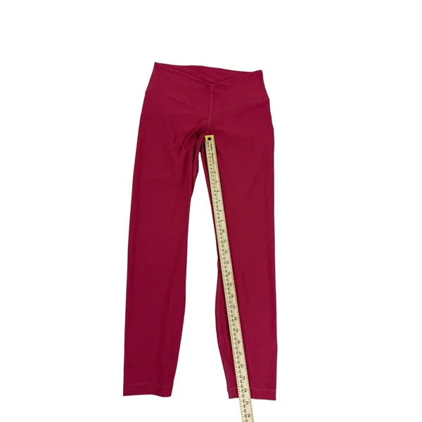Lululemon Red Leggings Size 6 – Gently Used Excellent Condition - Image 7