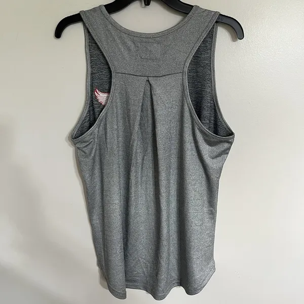 4her by Carl Banks Detroit Red Wings Gray Racerback Tank‎ Top NHL Womens Large - Image 9