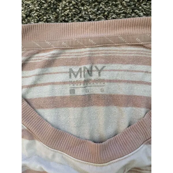 Marc New York pink and white long sleeve shirt - Image 2