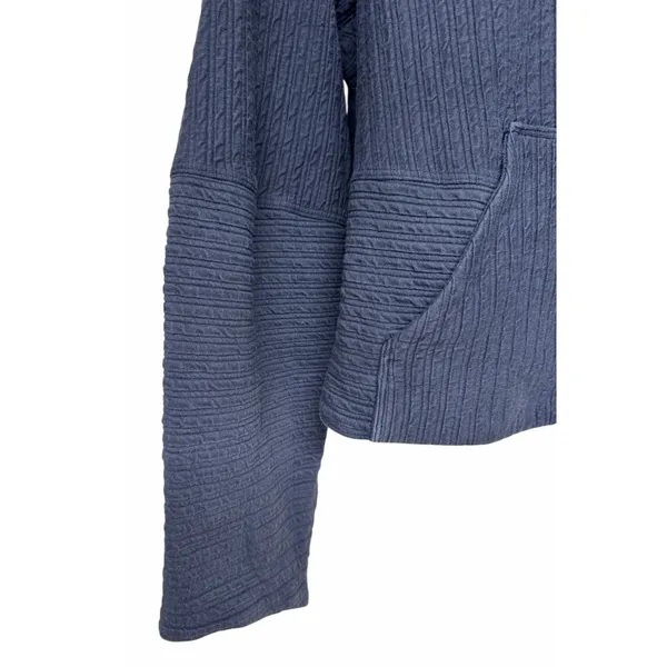Lululemon Textured Cropped Jacket Zip Up Black Women's Size‎ M/L - Image 7