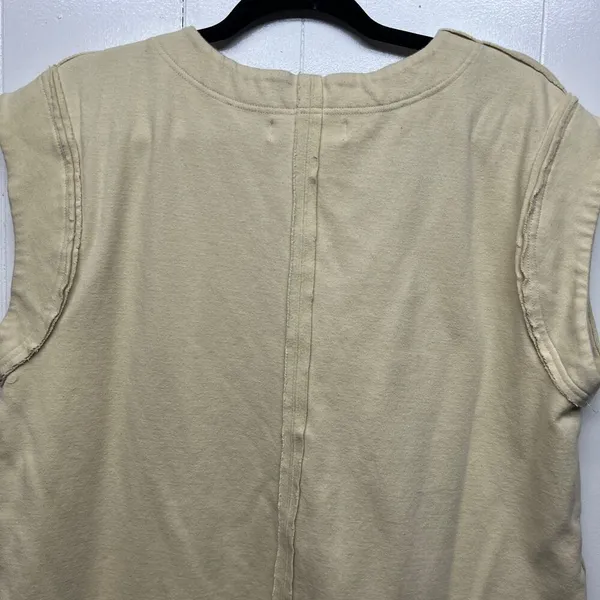 Free People Beach Womens Cardigan Small Cotton Oversized Boho Minimalist Relaxed - Image 10