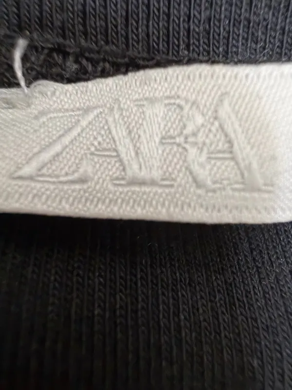 ZARA Black Long Sleeve Top - Image 5