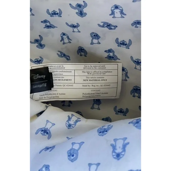 Loungefly Quilted Stitch & Ducklings Ducks White Mini Backpack Lilo & Stitch - Image 14