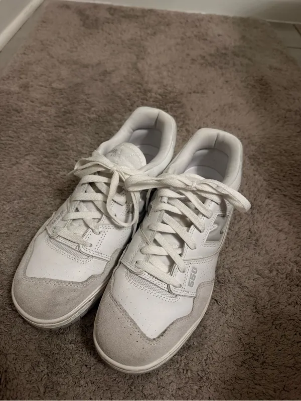 New Balance 550’s White - Image 4