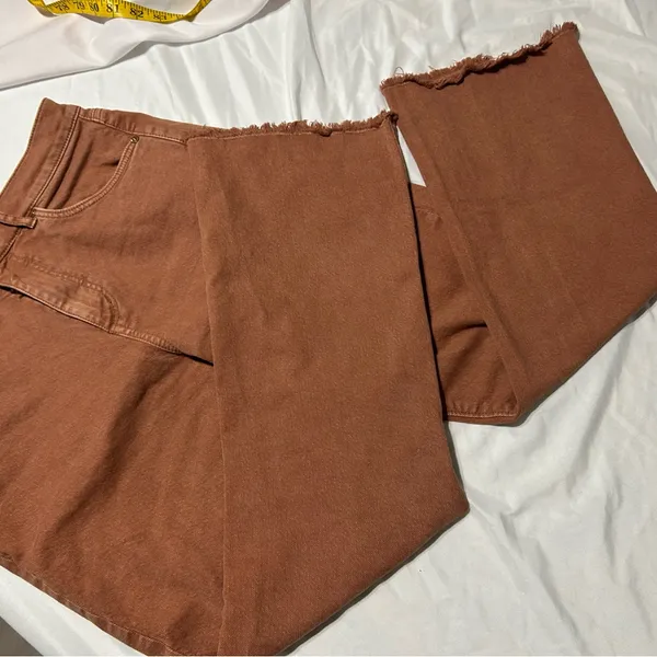LOFT Rust Denim Jeans - Image 7