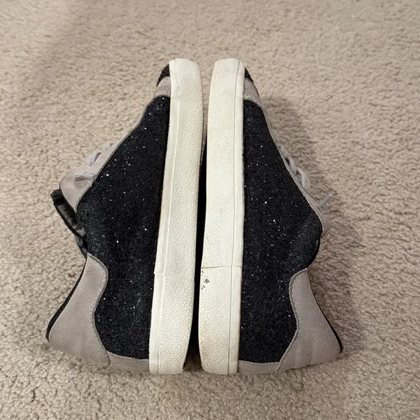 Vintage Havana Glitter Star Black Sparkle Sneaker, size 8 - Image 3