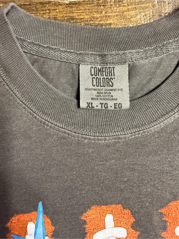 Comfort Colors Pepper Short Sleeve Tee with football Graphic - Image 2