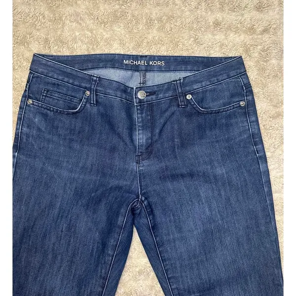 Michael Kors classic medium wash bootcut jeans Size 8 - Image 2