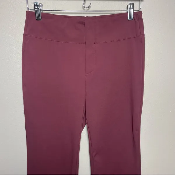 Halara Flex SculptKnit High Waisted Back Pocket Slight Flare Work Pants - Image 8