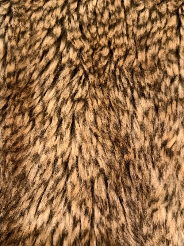 Abercrombie & Fitch Brown Faux Fur Vest - Image 3
