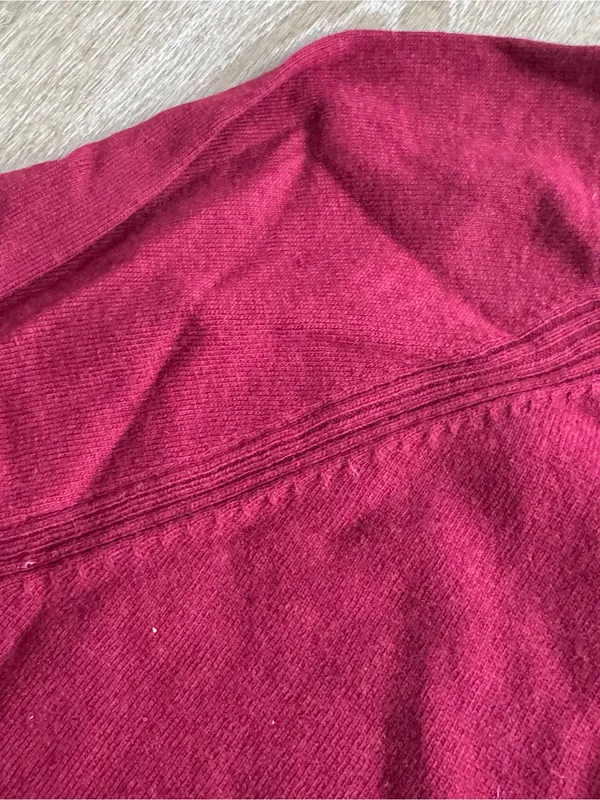 J. Crew Women’s Deep Red Crewneck Sweater - Image 4