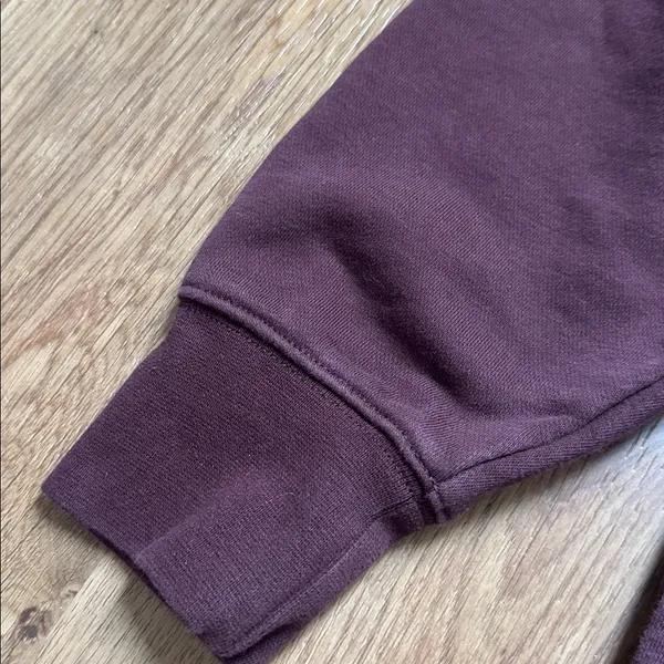 Champion Women's Oversized V-Neck‎ Sweatshirt Size Small - Image 5