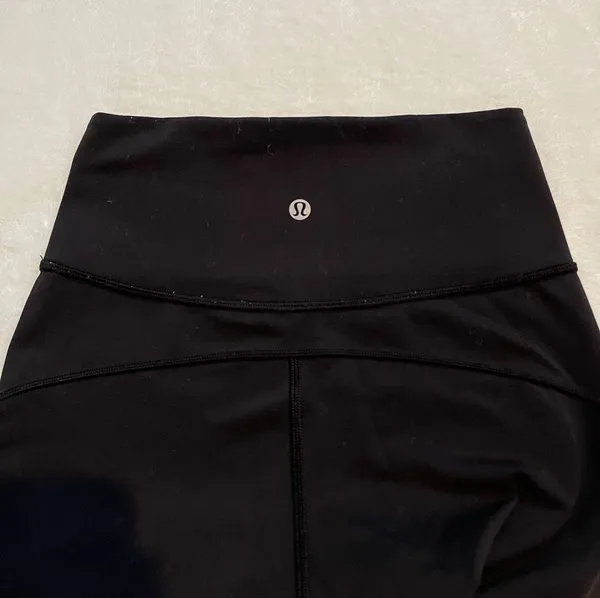 Lululemon Black Lulu Leggings - Image 2