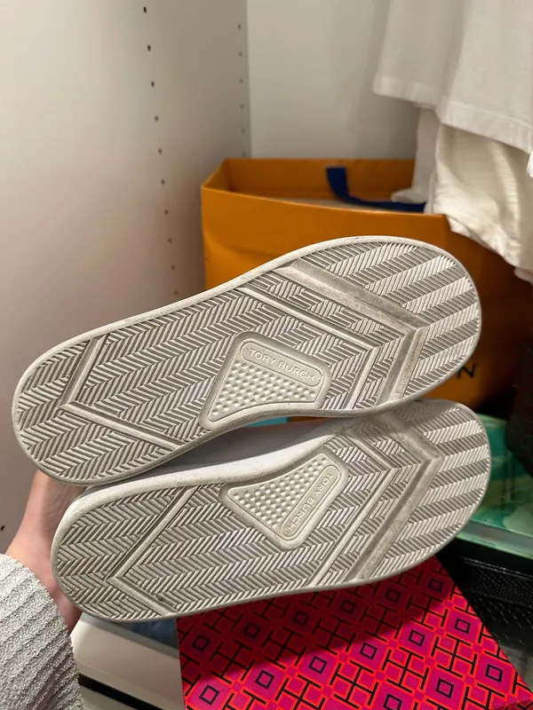 Tory Burch Double T Howell Court Sneakers - Image 7