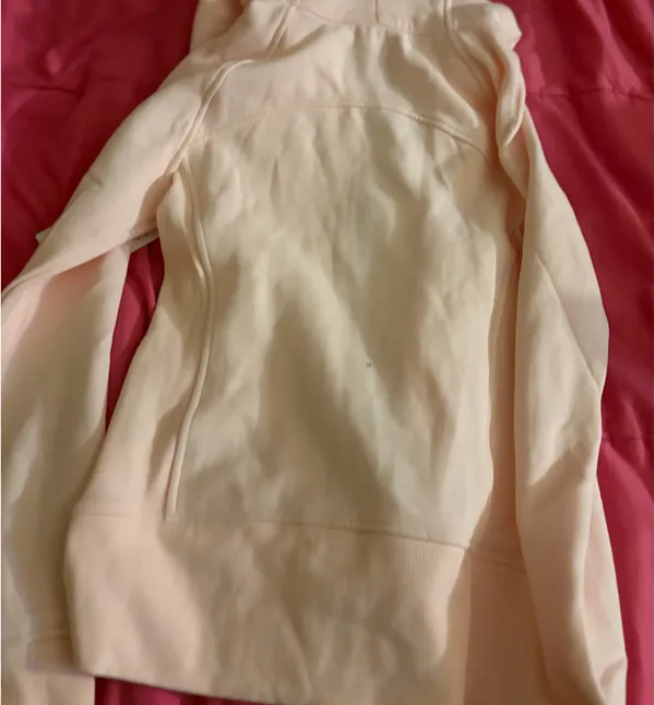 Lululemon Strawberry Milkshake Scuba Zip-Up Hoodie Jacket - Image 4