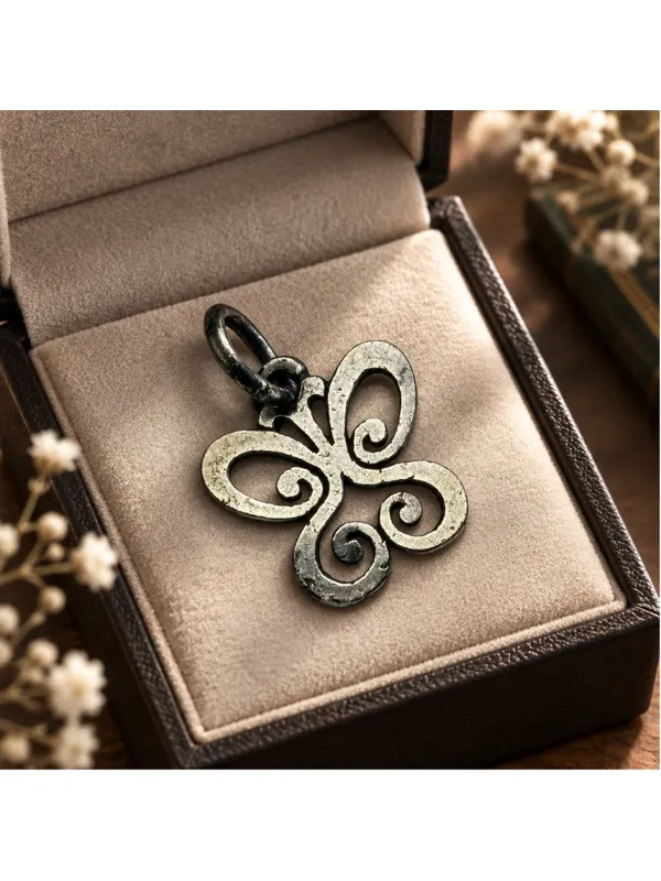 James Avery Sterling Silver Retired Spring Butterfly Charm COA - Image 2