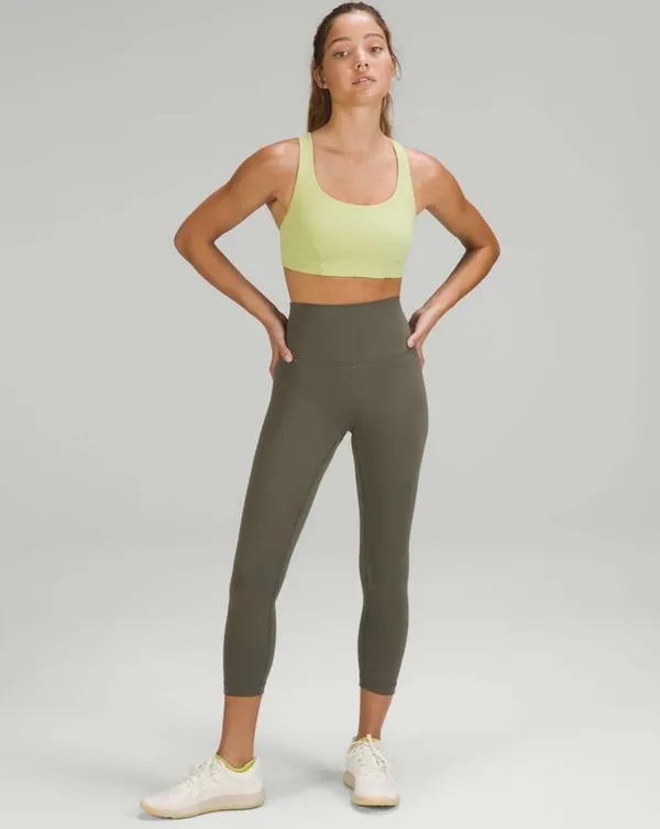 Lululemon Wunder Train Bra *Medium Support, C/D Cup Wasabi 8 - Image 7