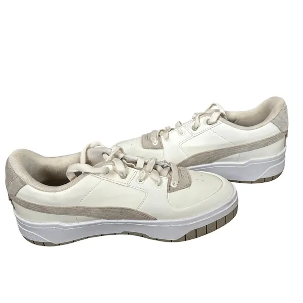 Puma Cali Dream Platform Sneakers Women's Sz 8 Colorpop Marshmallow Pebble Grey‎ - Image 8