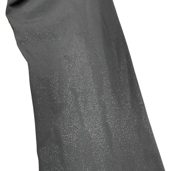 Lululemon Wunder Under Leggings Womens 4‎ Black Sparkle Excellent High Rise 28" - Image 3