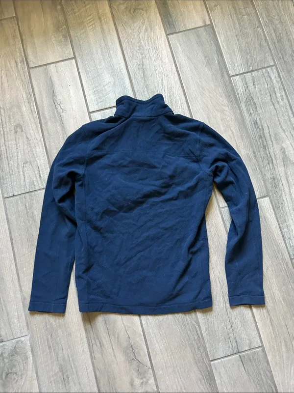 Patagonia Navy Women's Quarter-Zip Fleece Pullover - Image 4