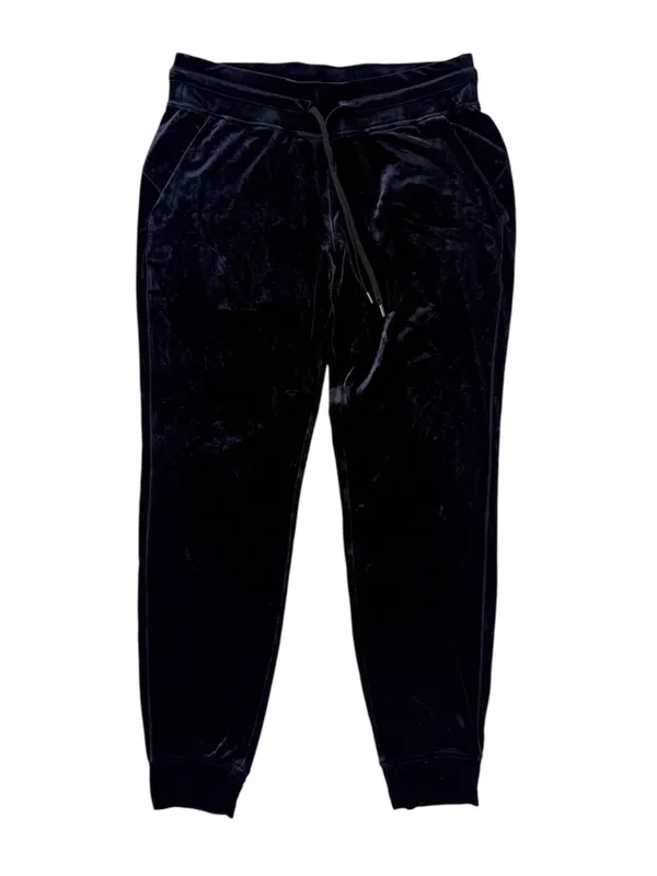 lululemon Ready to Crush High-Rise Velour Joggers size 10 in black - Image 2