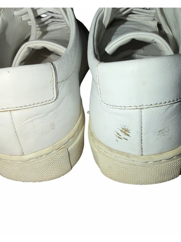 Common Projects Achilles Low White 3701 EU 36 US 6/6.5 Womens Sneakers Preppy - Image 7