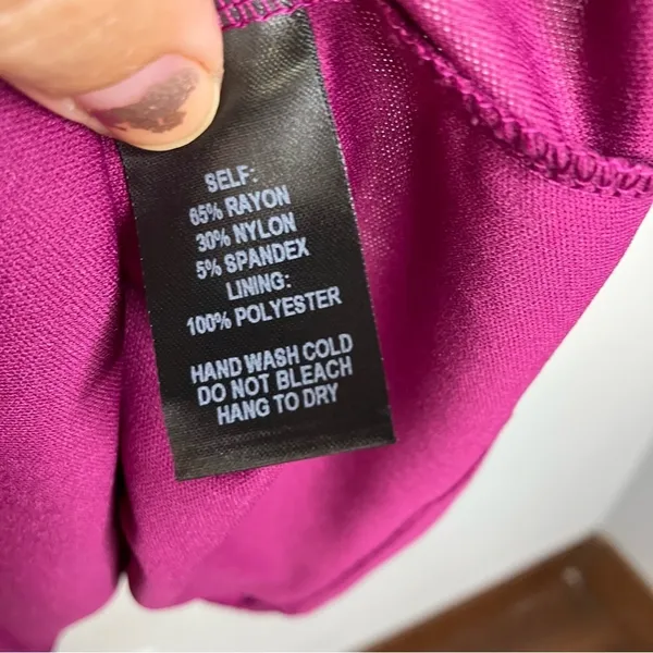 Lulus magenta sexy skater dress size‎ medium - Image 5