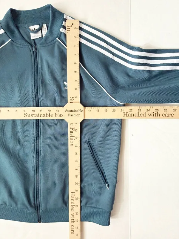 Adidas Originals Superstar Classic Track Jacket 90s Y2K - Large - Dark Steel - Image 4