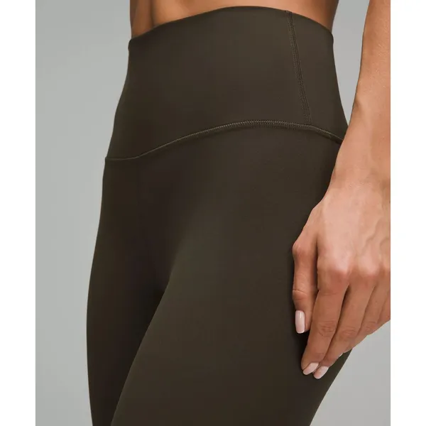 NEW lululemon Align Super-High-Rise Pant 28" Size 8 Dark Olive SOLD OUT - Image 3