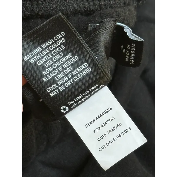 Torrid Wide Leg Black Sweatpants Cozy Fleece Stretch Lounge Pants Plus Size 2 - Image 9