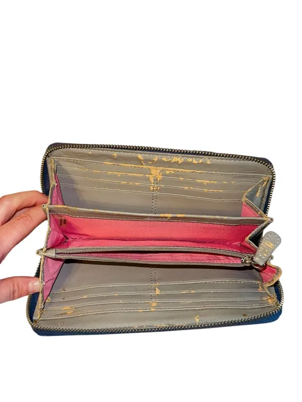 Coach Lilac Poppy Wallet - Image 4