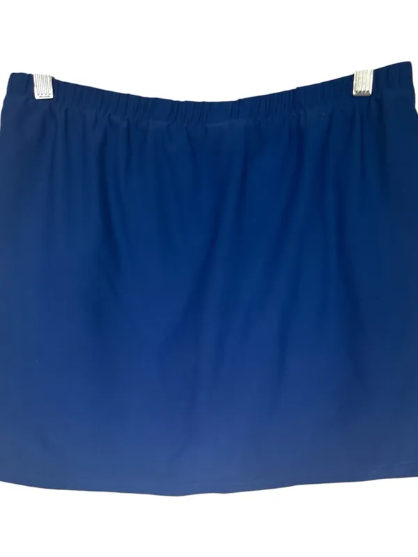 Nike Royal Blue Athletic Tennis Skirtwith Elastic Waist - Image 3