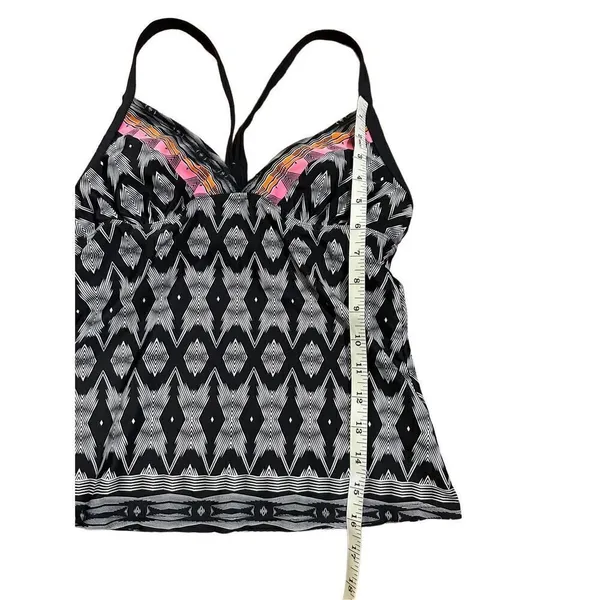 ATHLETA Swim Aztec Belize Swim Tankini Swim Top‎ Size XS - Image 6