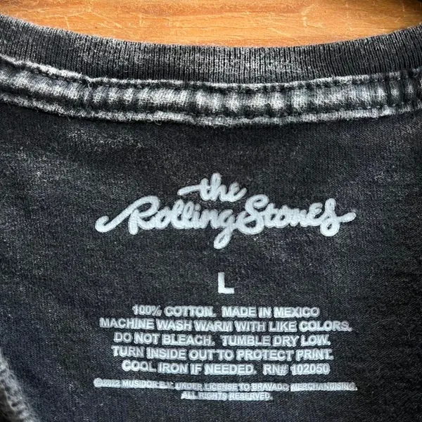 The-rolling-stones Women's Black and Grey T-shirt - Image 3