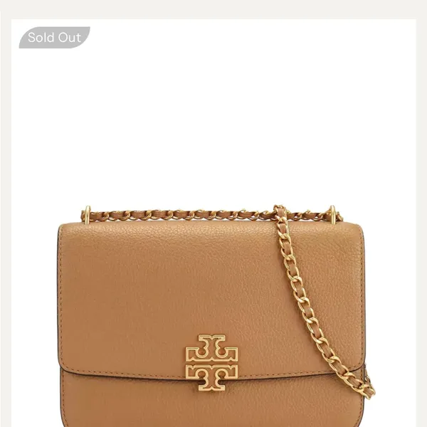 Tory Burch Britten Medium Adjustable Shoulder Bag - Image 4