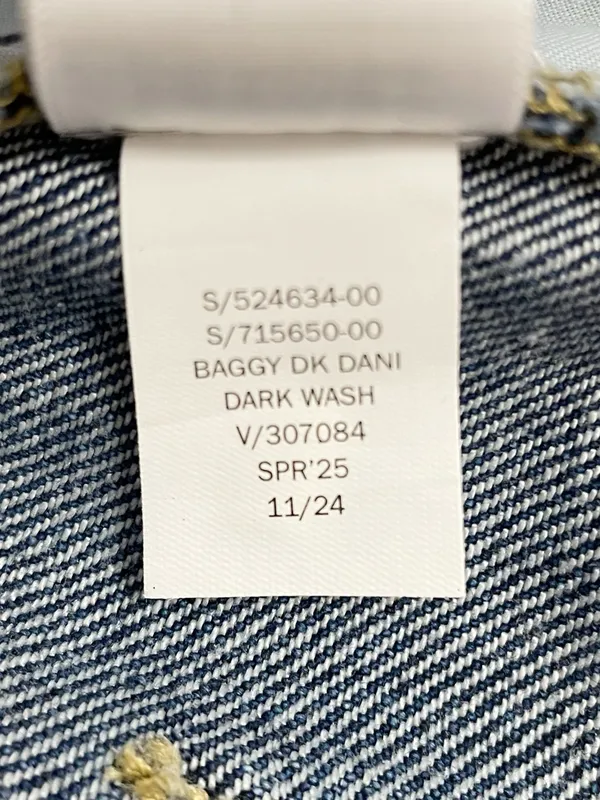 GAP Baggy Jeans Women’s Size 10/30R Dani Dark Wash Wide Leg Cotton Lyocell - Image 11