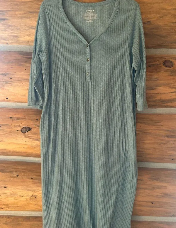 Joyspun Lounge Pajama Dress Size L - Image 3