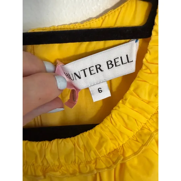 Hunter Bell Women's Yellow Maxi Quinn Dress Size 6 $445 - Image 6