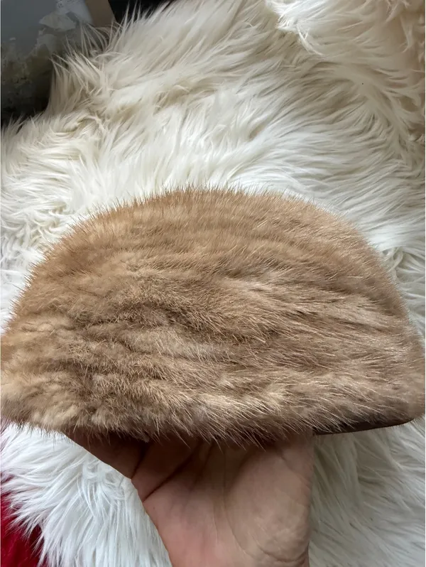 Vintage Deborah Exclusive Fur Hat Brown - Image 2