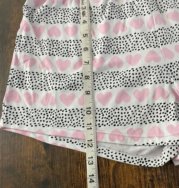 Cynthia Rowley Pajama Shorts Hearts Polka dot - Image 5