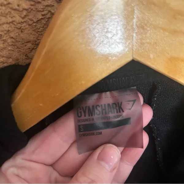 Gymshark Women's Black Full Zip Up Athletic Hoodie Sweatshirt Size Small - Image 4